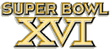 Super Bowl XVI Logo