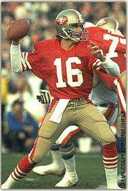 XVI/XIX/XXIV MVP Joe Montana (NFLP)