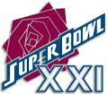 Super Bowl XXI Logo