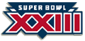 Super Bowl XXIII Logo