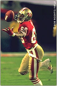 SB XXIII MVP Jerry Rice (NFLP)