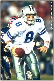 SB XXVII MVP Troy Aikman (NFLP)