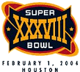 Super Bowl XXXVIII Logo