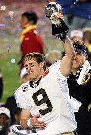 SB XLIV MVP Drew Brees ()