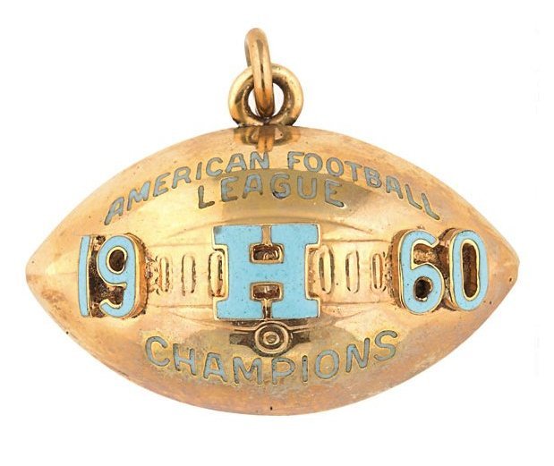 Oilers 1960 AFL Championship 