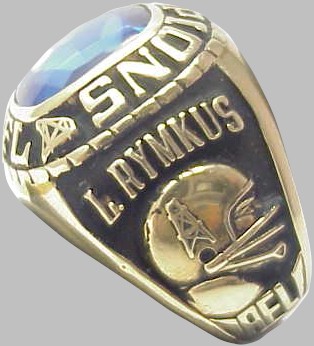 Lou Rymkus' 1960 AFL Championship Ring (Remember the AFL)