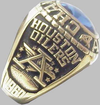 Lou Rymkus' 1960 AFL Championship Ring (Remember the AFL)