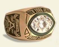 Jets 1968 Championship Ring (NFL)