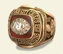 Chiefs 1969 Championship Ring (NFL)
