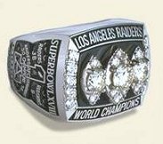 Raiders 1983 Championship Ring (NFL)
